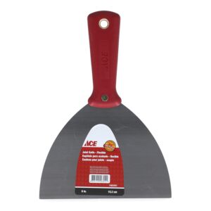 Ace Wall Flexible Paint Scraper Grey and Red 6inch Ace Wall Flexible Paint Scraper Grey and Red 6inch